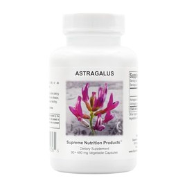 Supreme Nutrition Astragalus Supreme, 90 Pure Huang Qi Vegetarian Capsules