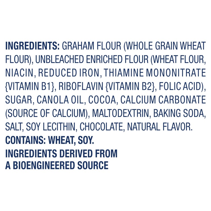 TEDDY GRAHAMS Chocolate Graham Snacks, Bulk Kids Snacks, 6 -