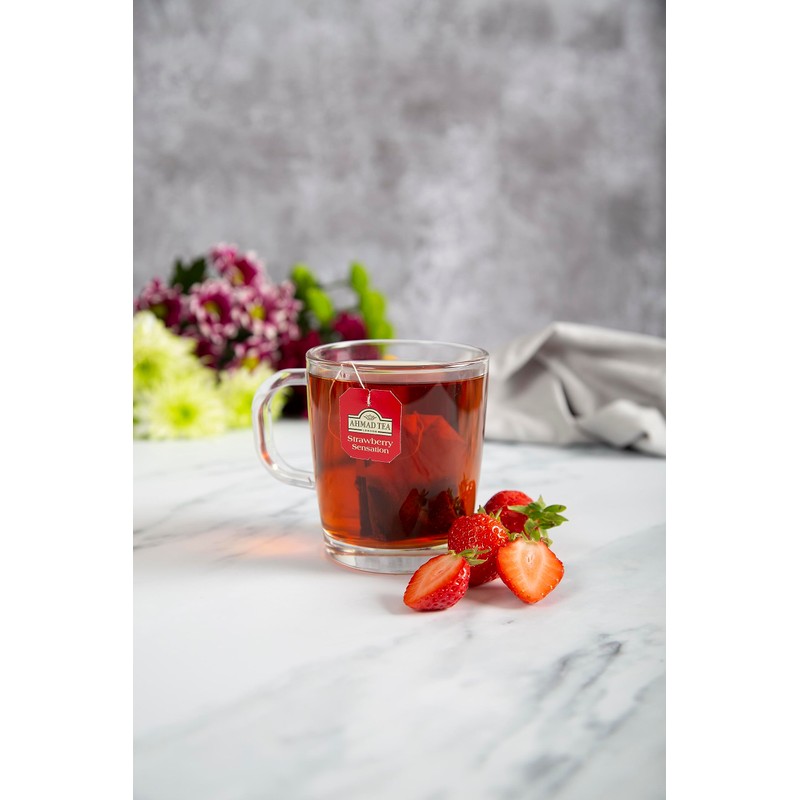 Ahmad Teas - Strawberry Black Tea 1.4oz - 20 Tea