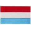 Luxembourg Flag Embroidered Iron On Sew On Patch