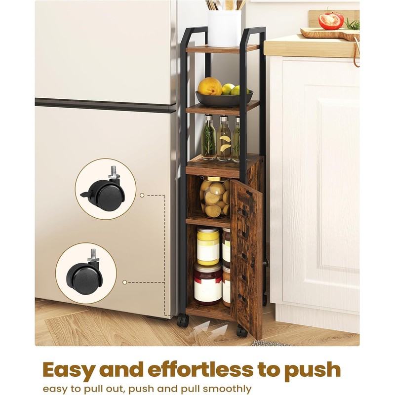 Hzuaneri Bathroom Storage Cabinet - Toilet Paper Storage Cabinet, Small