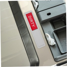Operitacx Clean Dirty Sign Dishwasher Magnet Clean or Dirty Dirty Clean Dishwasher Magnet Dishwasher Clean Dirty Sign Zinc Alloy Silver