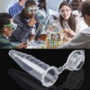 20 Pieces 1.5ml Centrifuge Tube, Micro Conical Centrifuge Tubes, Plastic