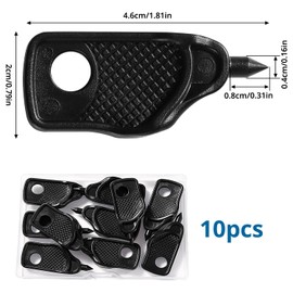 VooGenzek 10 PCS Mini Drip Irrigation Tubing Punch, 4mm Drip Irrigation Punch, Garden Irrigation Hose Punch, for PE Pipe