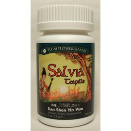 Salvia Teapills (Dan Shen Yin Wan), 200 ct, Plum Flower