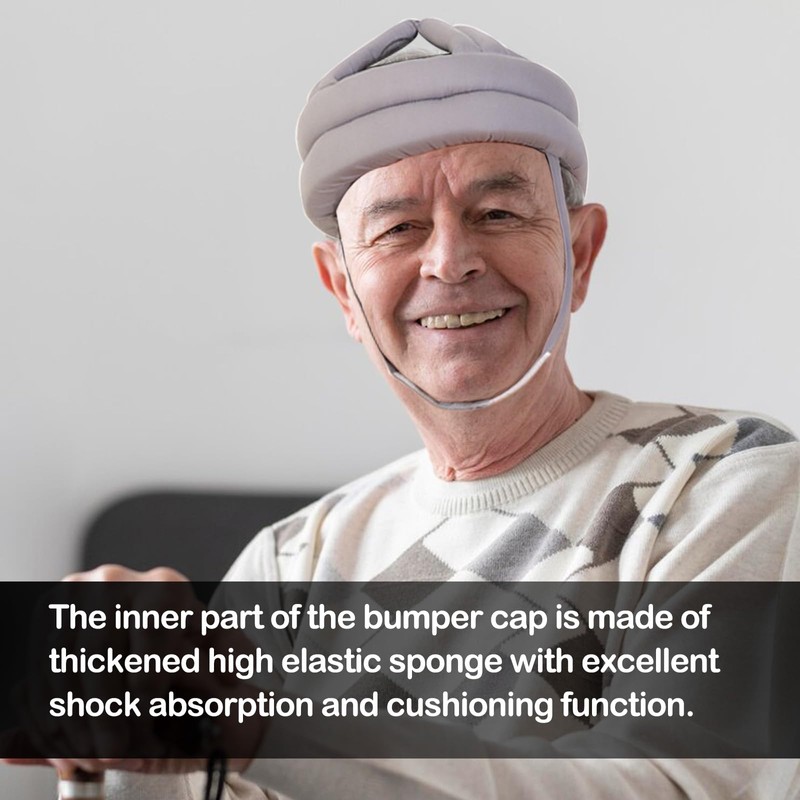 Comfortable Protective Helmet, Comfortable Head Protection, Head Protection for Elderly