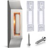 1 Pack LED Lighted Doorbell Button, Solid and Sleek Metal