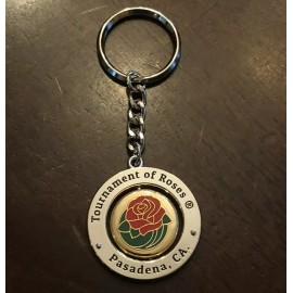 Rose Parade Collectible Spinning Keychain Tournament of Roses