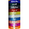 30 ft. roll of 1" Electric Blue Metallic Holographic Hula