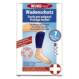 Chemoplast Elastic Bandage Support Bandage Calf Bandage Size S Fixation Bandage Blue