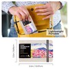 Funto Watercolor Journal, 3.5x5.5", 48 Pages Each, Cold-pressed, Inner Pocket,