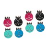 Kisangel 2sets Golf Ball Markers Hat Clip Elegant Golf Hat