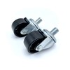 Floor Jack Caster (2 Piece - Black Wheel) for Lincoln,
