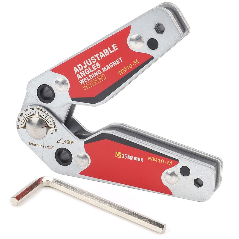 20°-200° Adjustable Angles Welding Magnet Magnetic Welding Holder Welder Tool