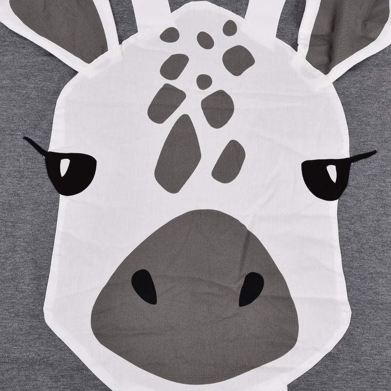 Soft Cotton Baby Play Mat Giraffe Pattern Wide Application Baby