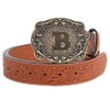 Absbolo Western Belt Buckles for Men ABCDJMR-Z Initial Belt Buckle