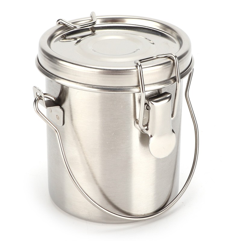 Brush Washing Bucket Stainless Steel Material Easy Carry Painting Supply