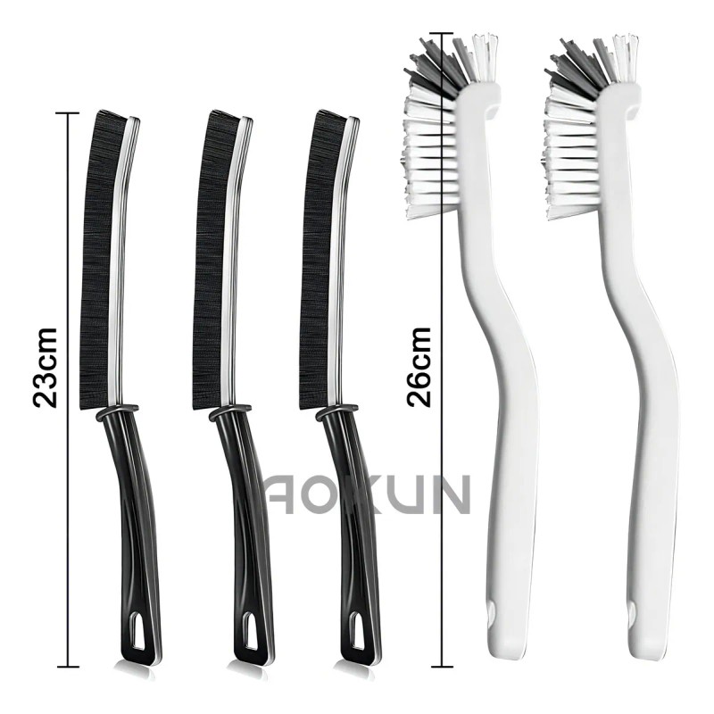 AOKUN 5pz Cepillo De Limpieza De Grietas Para Baño Cocina