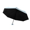 Sun Umbrella Mini Compact Sky Blue Foldable Umbrella for Sunny