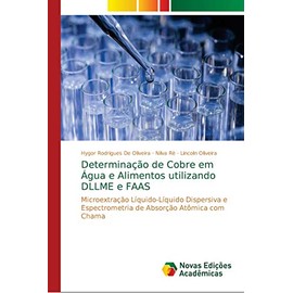 Determinação de Cobre em Água e Alimentos utilizando DLLME e FAAS: Microextração Líquido-Líquido Dispersiva e Espectrometria de Absorção Atômica com Chama