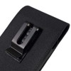 DFV mobile Case Metal Belt Clip Vertical Textile and Leather