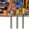 Pack of 3 6 mm Wood Milling Cutter Router Bit