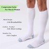 FITRELL 3 Pairs Compression Socks for Women and Men 20-30mmHg-