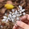 Bridal Wedding Hair Comb Crystal Hair Accessories, Crystal Bridal Headpiece,