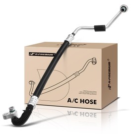 A-Premium A/C Discharge Line Hose Assembly Compatible with Infiniti G35 2003-2007 V6 3.5L, Compressor to Condenser