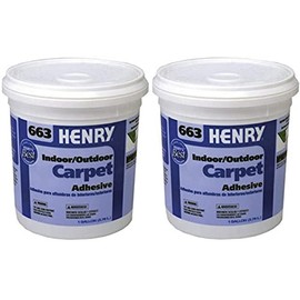 Henry, W.W. Co. 12185 12185 GAL #663 Carp Adhesive Beige, Gallon (Тwo Рack, Beige)