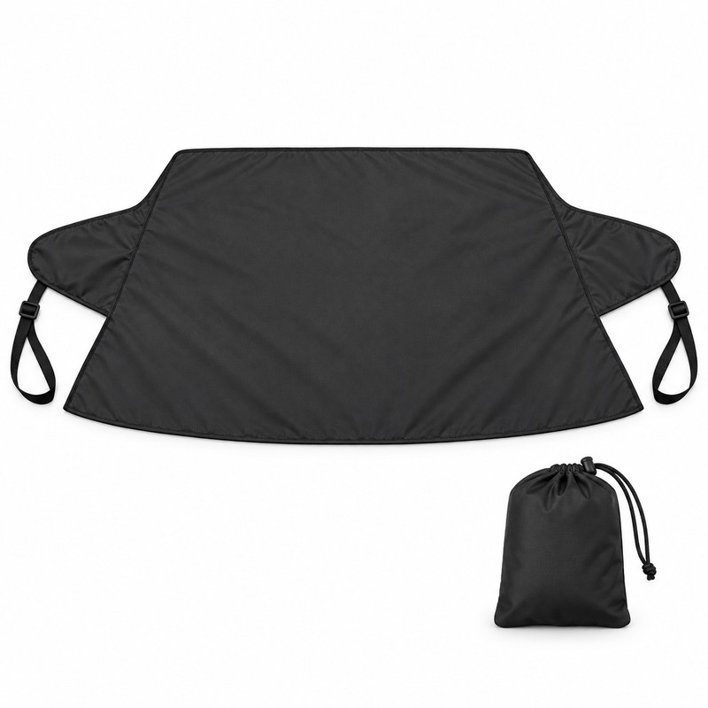 Universal Magnetic Windshield Snow Cover, 83 x 49 Inch Anti-Frost