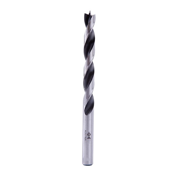 Fisch Brad Point Drill Bits (8mm x 117mm) - Premium Drill Bits for Soft, Hard, Veneered and Laminated Wood, MDF and Acrylic Glass - Beveled Edge for Fast, Easy Cutting - FSF-004035 - Made in Austria