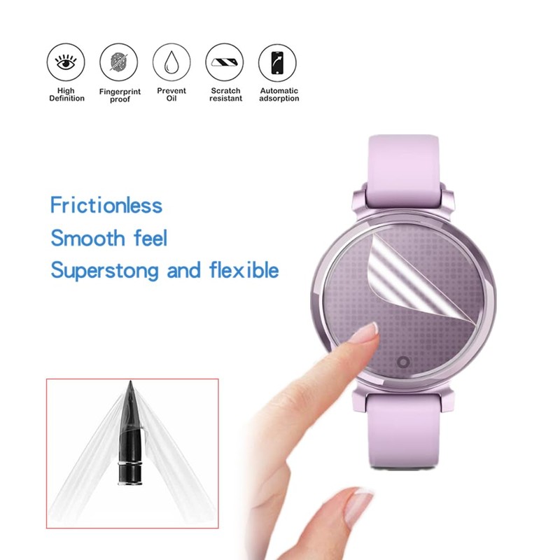 MIHENCE Screen Protector Compatible for Garmin Lily 2 Smartwatch, HD