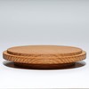 CAMPING MOON S-MG-2P Shela Cup Lid Walnut Solid Wood Coaster