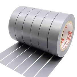 Maveek Electrical Tape 0.6 Inch 15M Electrical Insulation Tape, 50 Feet, 6 Pack (6 Rolls Gray)