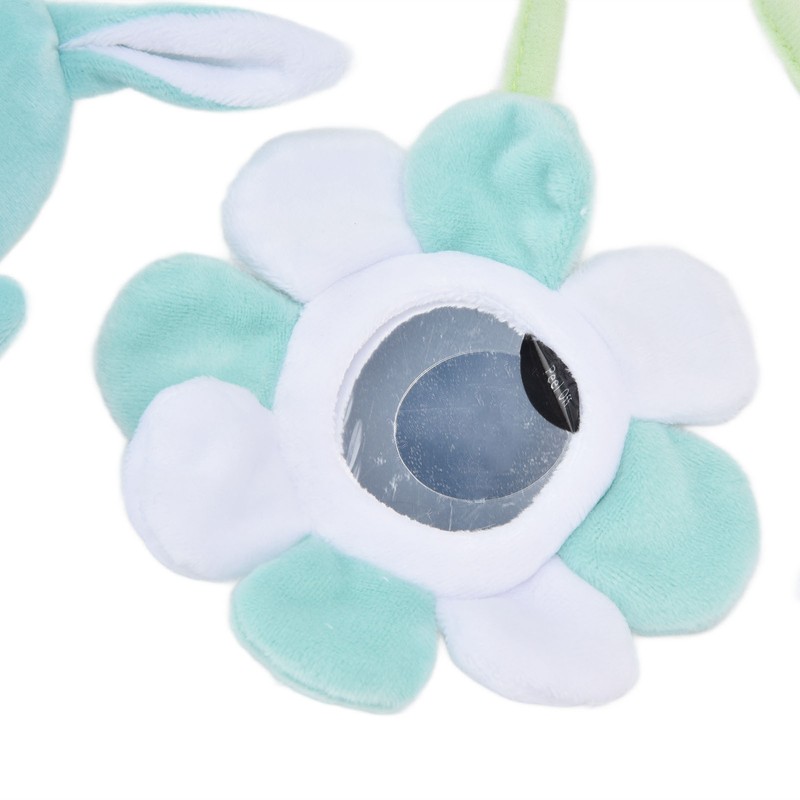 Baby Plush Animal Stroller Toys Spiral Activity Hanging Toys Ringing
