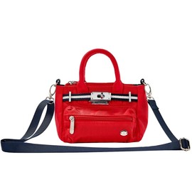 Munsing Wear MQCXJA45 Mini Bag with Shoulder Bag, For Everyday Use, Stylish, Travel, Golf, RD00 (Red)