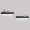 18.11 Floating Wood Shelves Wall Mounted Hanging Shelves for Bathroom