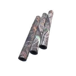 XL Tree Stand Rail Pads, Shooting Rail Pads for Larger Size Rails - Timber Camo for Climbing, Ladder or Tripod (4-Piece Pack (Approx 70"))