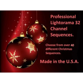 Unbranded Light O Rama Sequences 32 Channels. Lightorama Christmas Package. 10 for $80