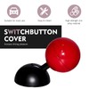 yorpyep Push Start Button Cover, Cool Joystick Pull Down Engine