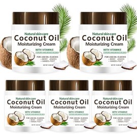 Nielies Crema Corporal Coco, Crema Humectante de Aceite de Extra Virgen,Delicado Aroma a Coco para Todo Tipo de Piel, 300gr / 10.58 oz (5)