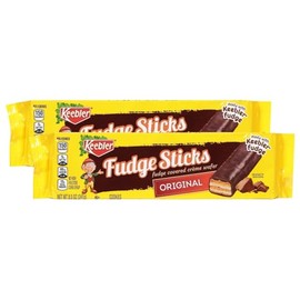 Keebler, Original Fudge Covered Creme Wafers, Fudge Sticks (Pack of 2)