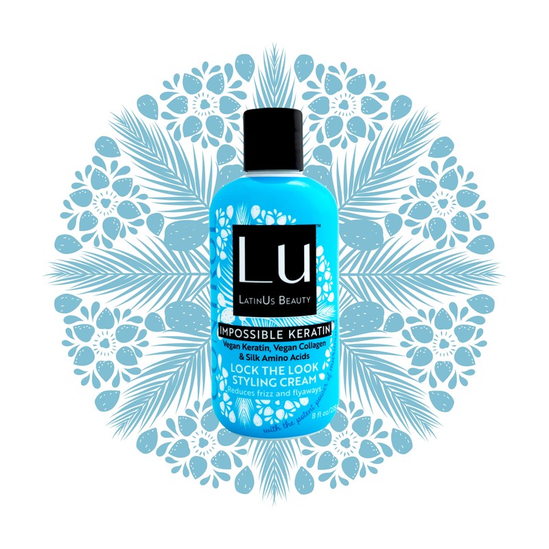 LatinUs Beauty, Lock The Look Crema para Peinar con Keratina