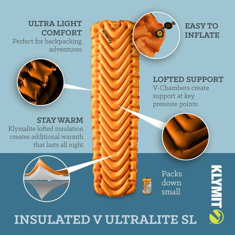 Klymit Insulated V Ultralite SL Sleeping Pad
