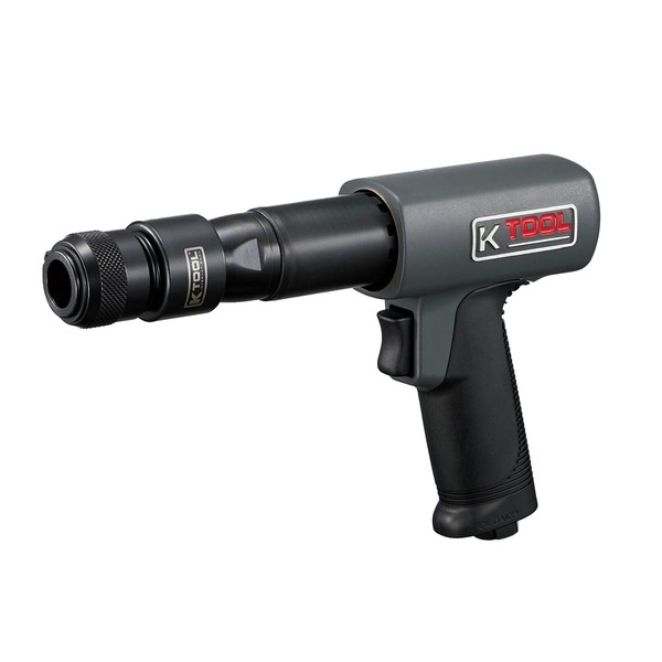 K Tool International Air Hammer Long Barrel High Powered w/Quick