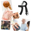 Strengthener Hand Grip Trainer Number Counter Forearm Finger Wrist Gripper