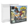 ASTONEY 10 Pcs Clear Box Protectors Case for PS1 Games,