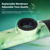 Jade Style Kazoo, Adjustable Tone Professional ABS Resin Kazoo with