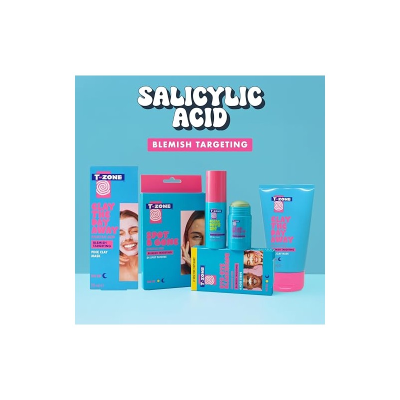 T-Zone Salicylic Acid & Tea Tree Overnight Blemish Solution (30ml)